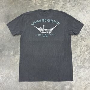 Hammered Clothing Co Originals Unisex Medium Full Time Loser Graphic T Shirt